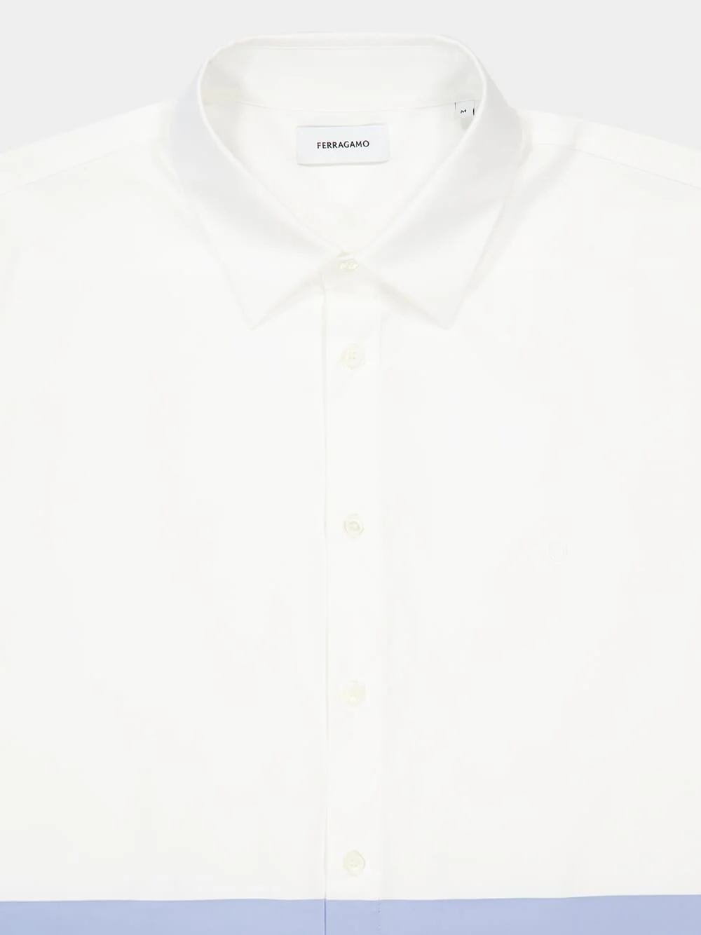 Colour Block Poplin Shirt - Image 4