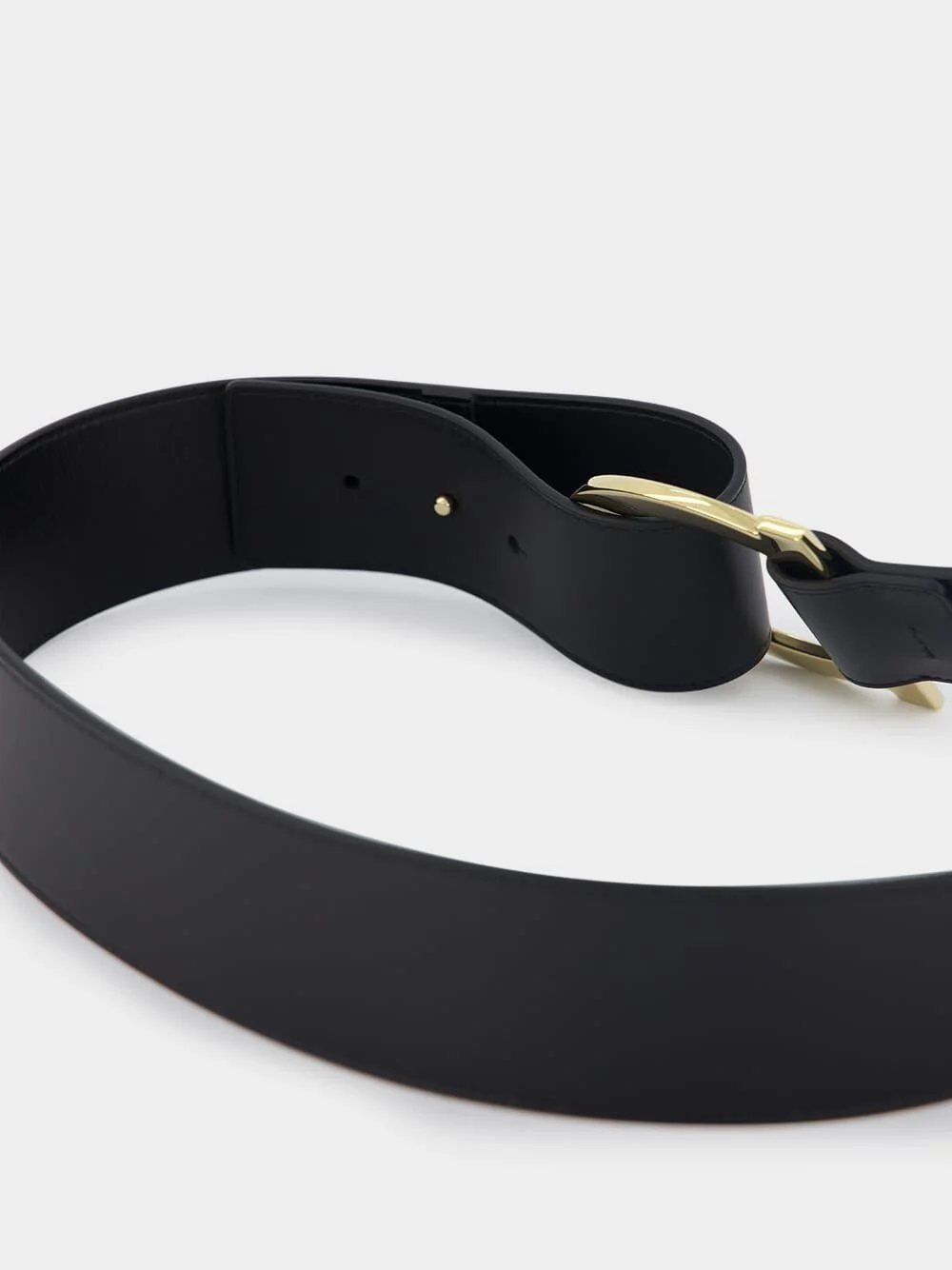 Gancio Loop Leather Belt - Image 3