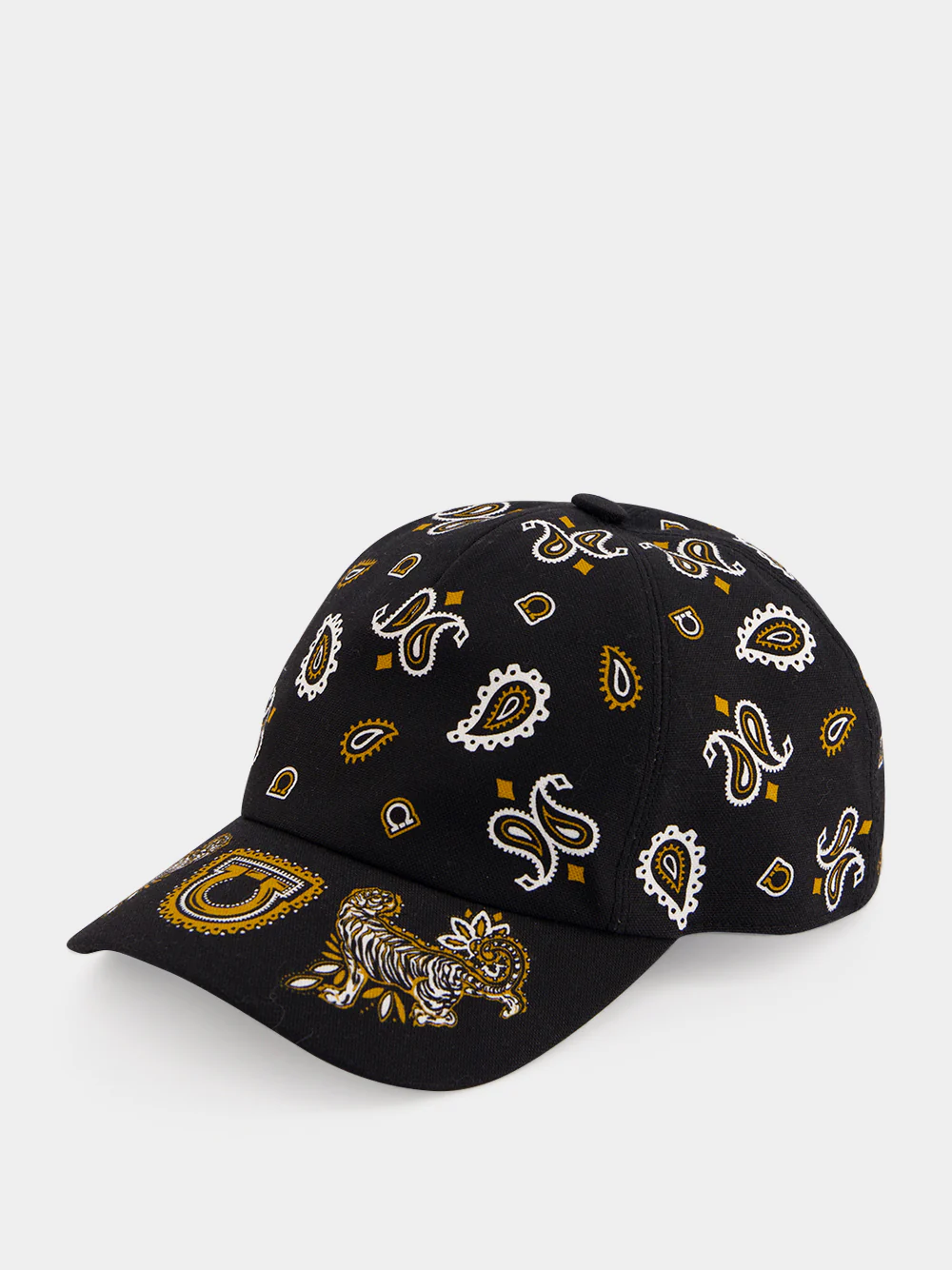 Jet Stream Arabesque Print Cotton Cap