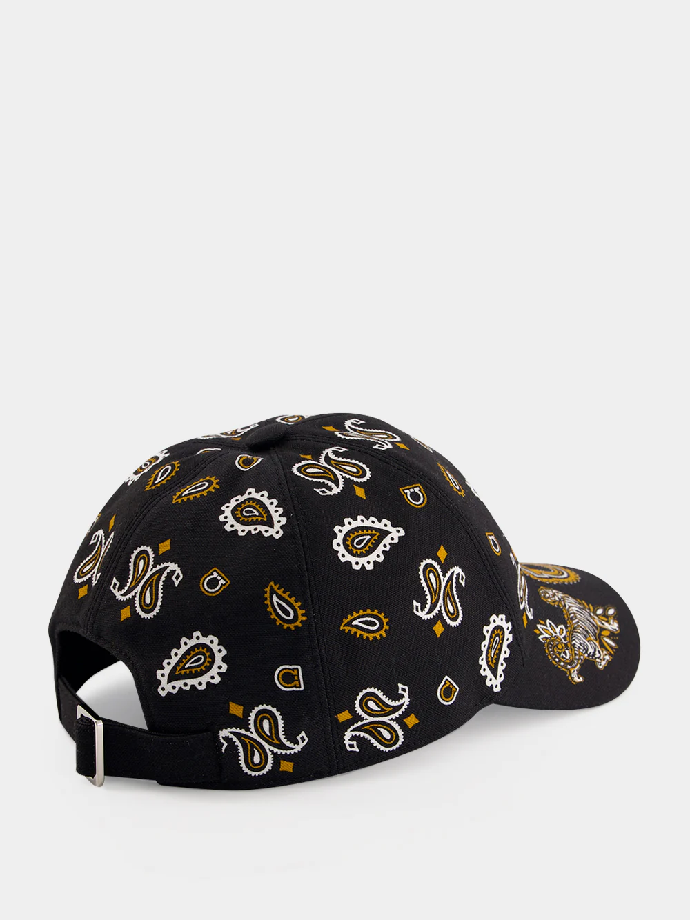 Jet Stream Arabesque Print Cotton Cap - Image 2