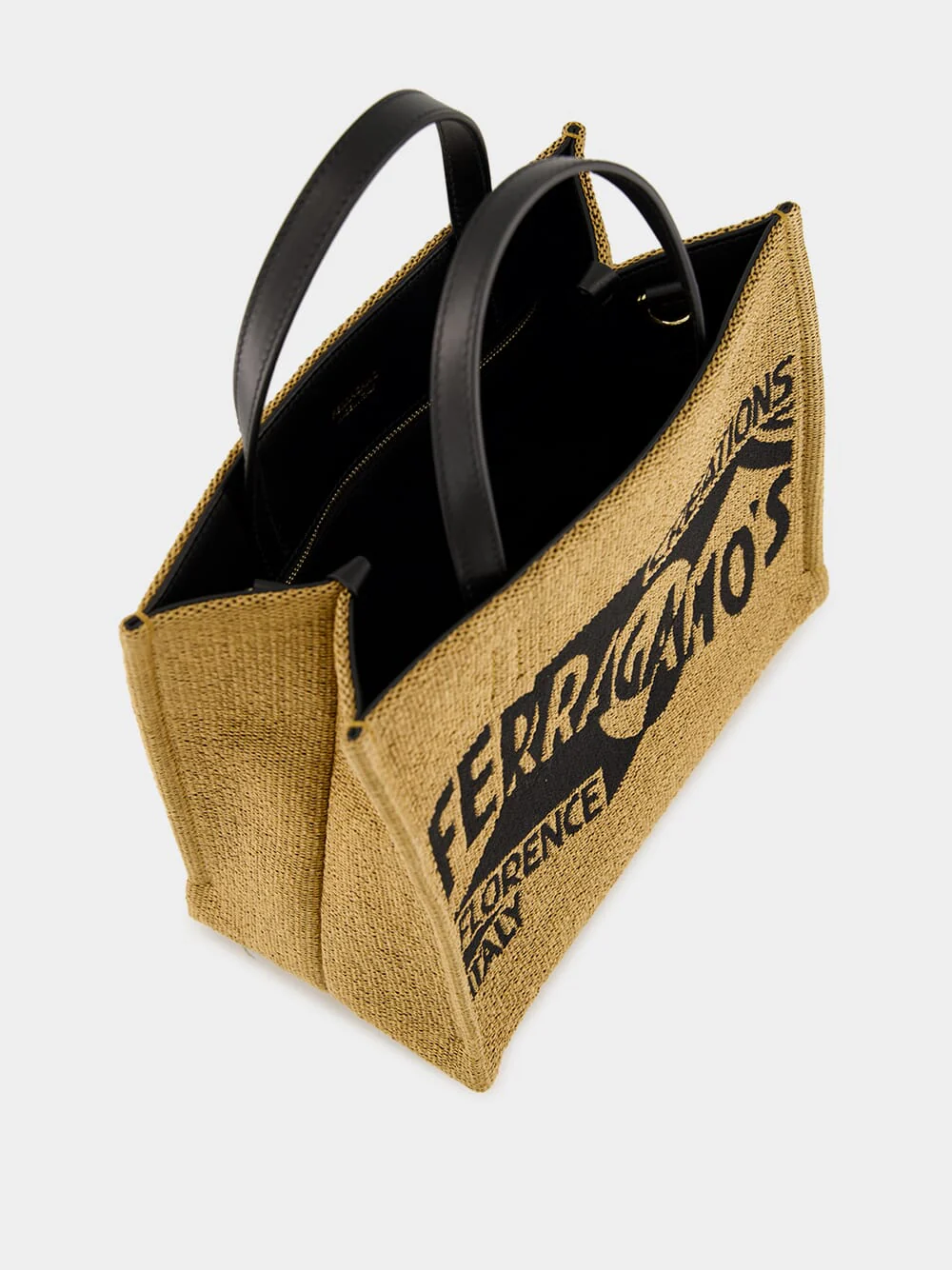 Honey Medium Venna Logo Tote Bag - Image 7