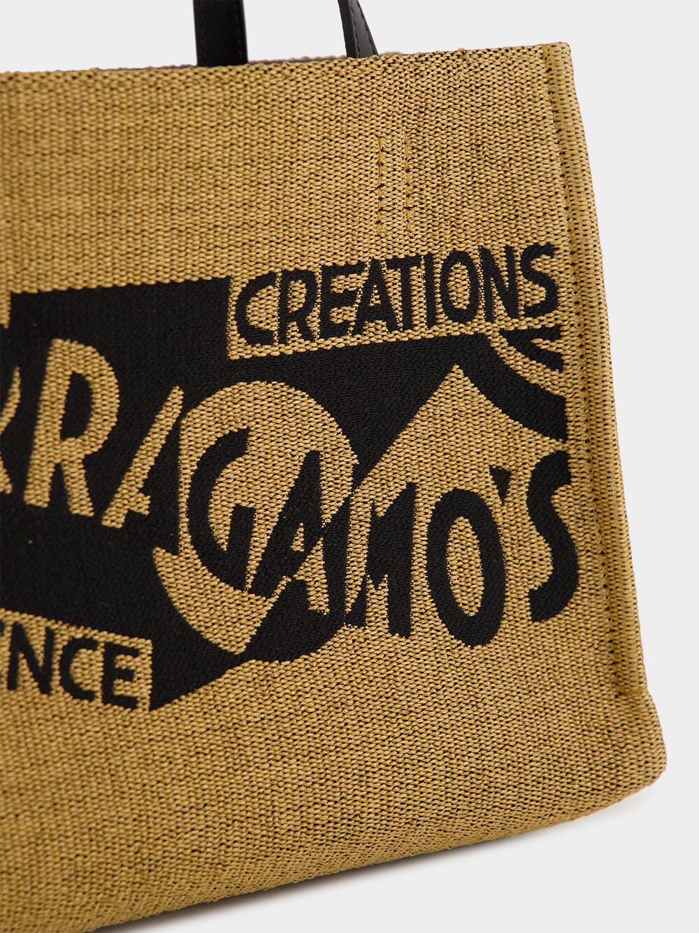 Honey Medium Venna Logo Tote Bag - Image 8