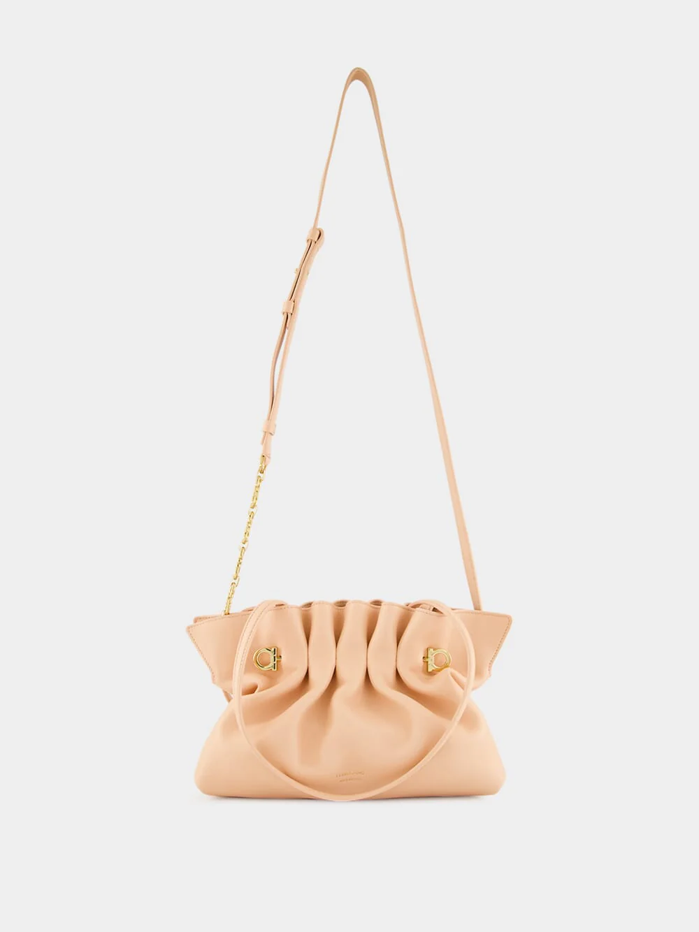 Pink Soft Gancio Small Shoulder Bag - Image 4