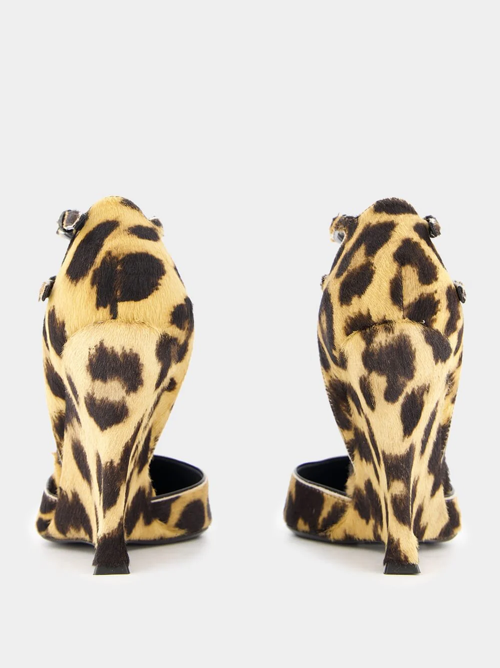 Leopard-Print Wedge Pumps - Image 5