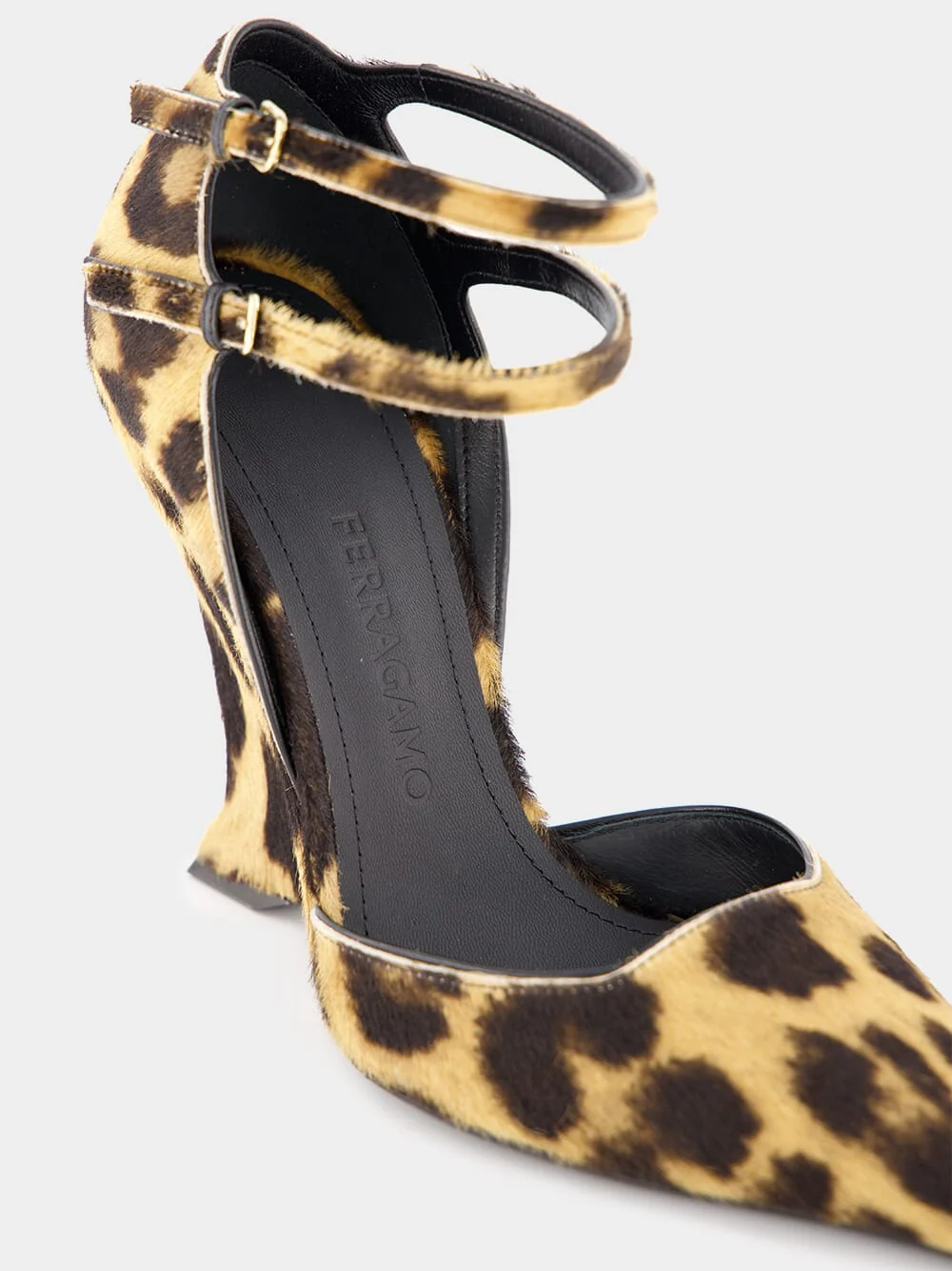 Leopard-Print Wedge Pumps - Image 7
