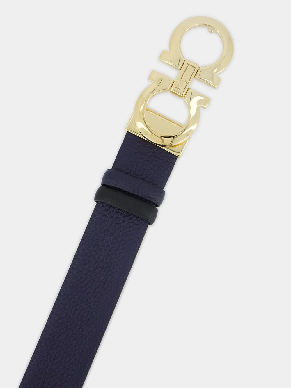 Reversible And Adjustable Gancini Belt - Image 2