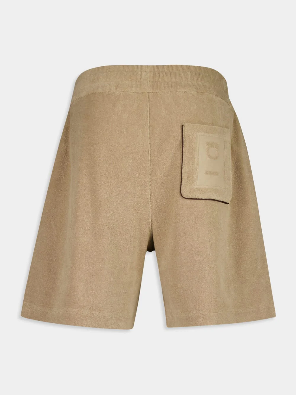 Safari Terry Cotton Monogram Shorts - Image 3