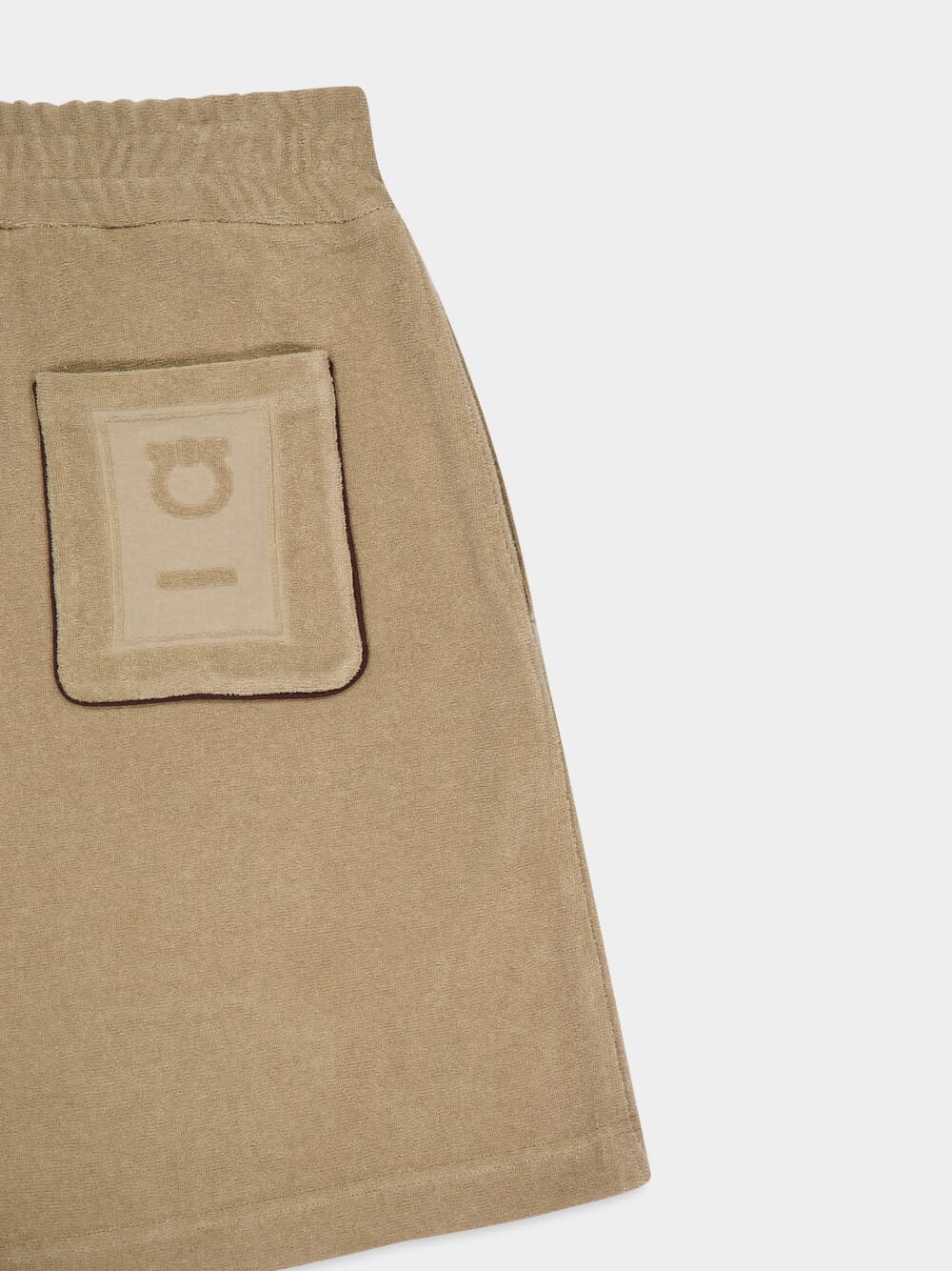 Safari Terry Cotton Monogram Shorts - Image 6