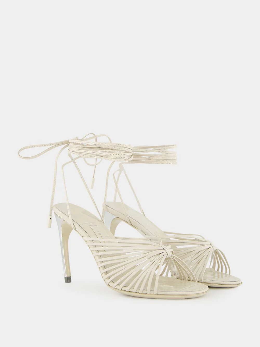 Atena 85mm Leather Sandals - Image 3