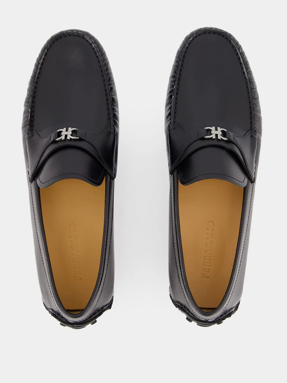 Gancini Ornament Driver Loafer - Image 4