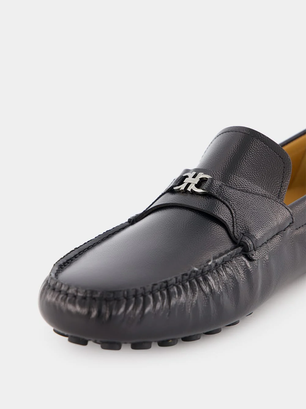 Gancini Ornament Driver Loafer - Image 7