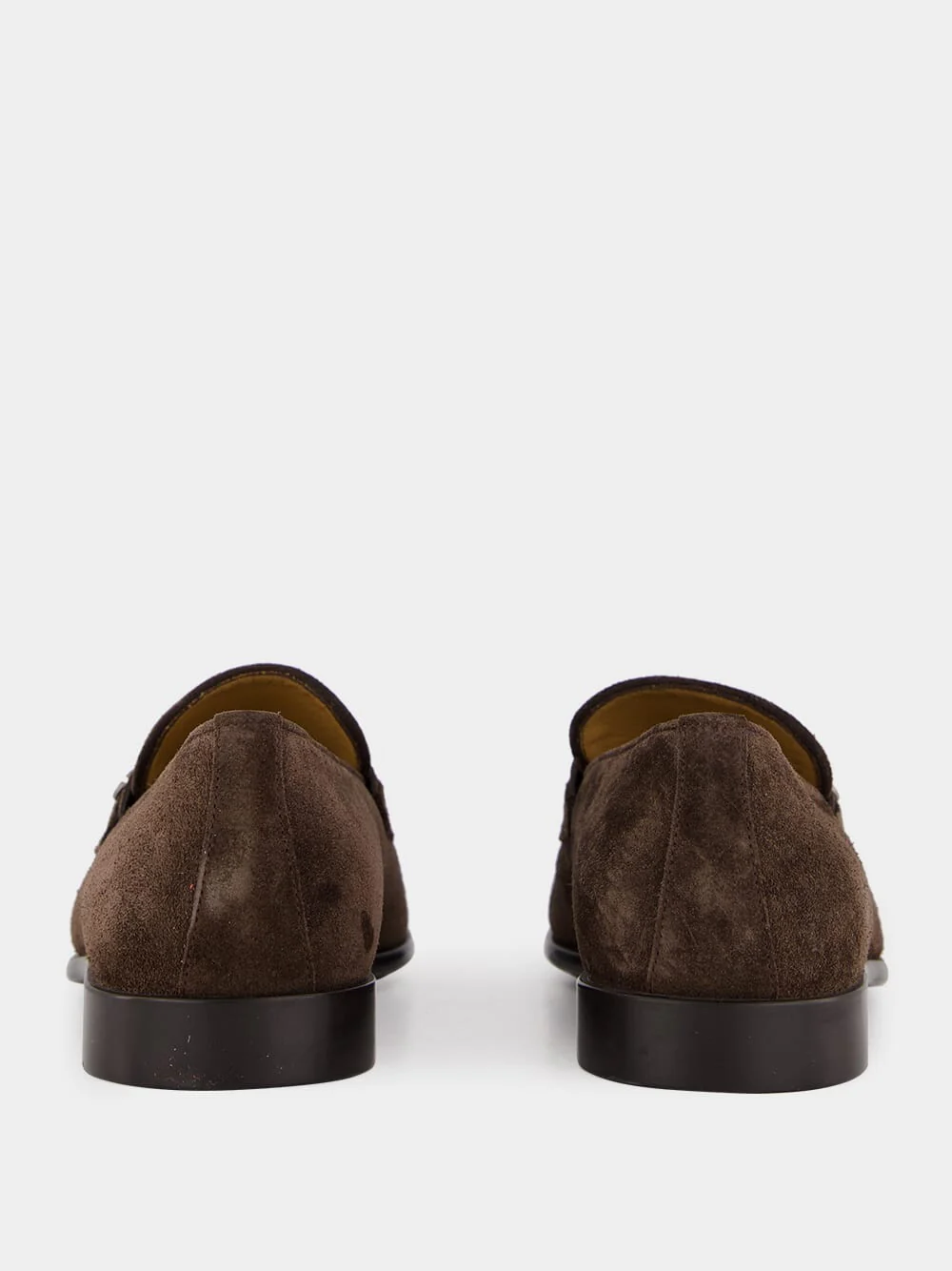 Suede Moccasin with Gancini ornament - Image 5