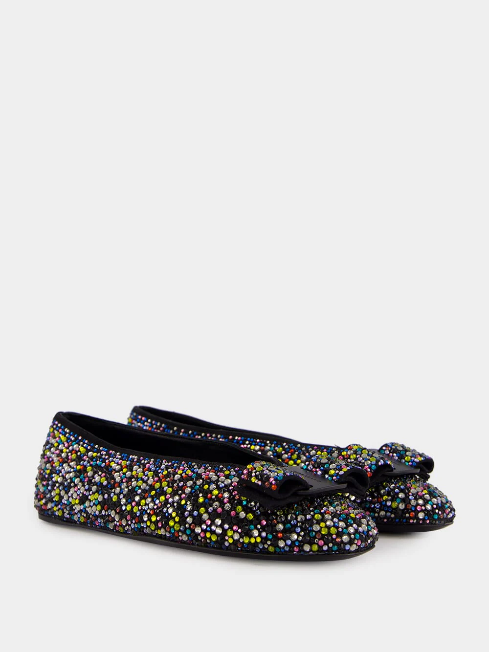 Vara Bow Crystal-Embellished Ballet Flat - Image 4