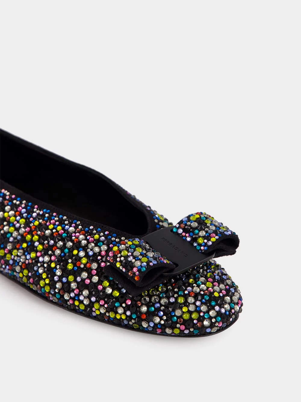Vara Bow Crystal-Embellished Ballet Flat - Image 7