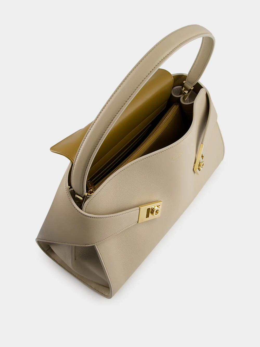 Stone Small Hug Soft Shoulder Bag - Image 6