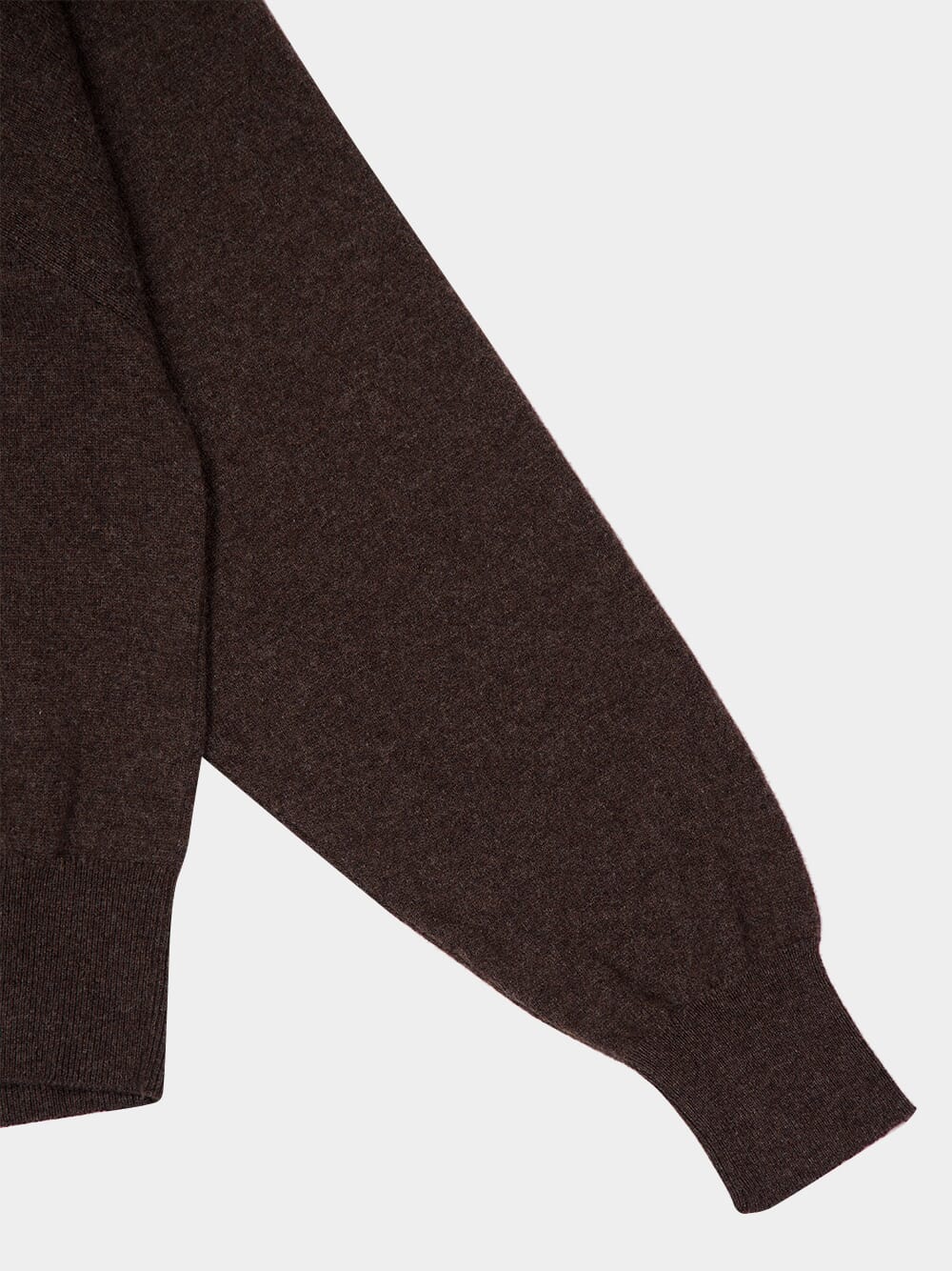 Swedish Clay Mélange Wool Cardigan - Image 4
