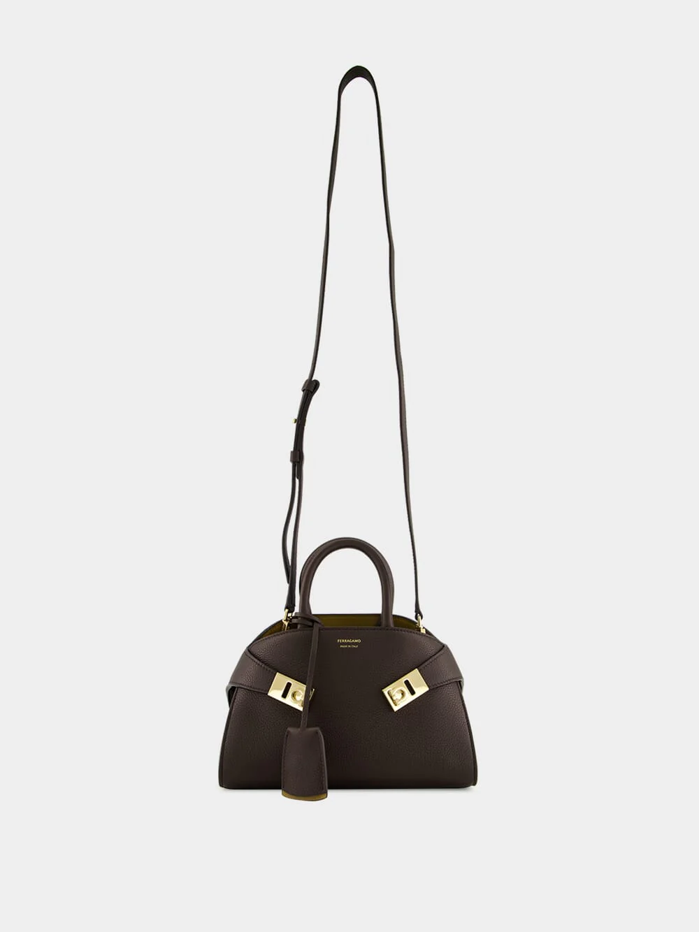 Testa de Moro Hug Mini Bicolour Leather Handbag - Image 2