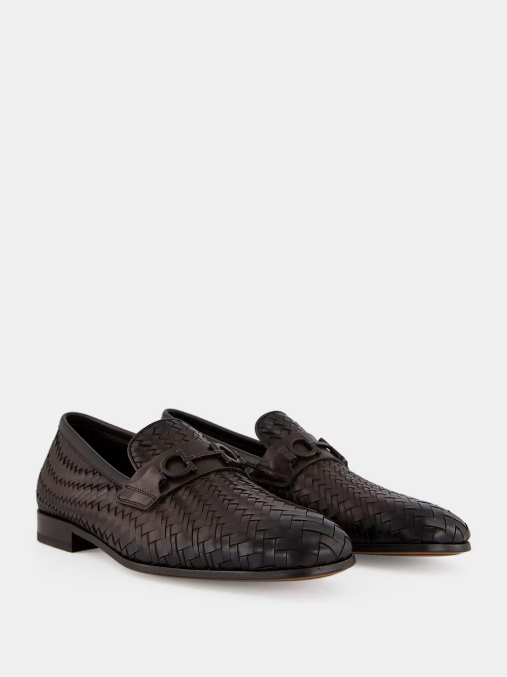 Testa di Moro Calfskin Gancini Loafers - Image 3