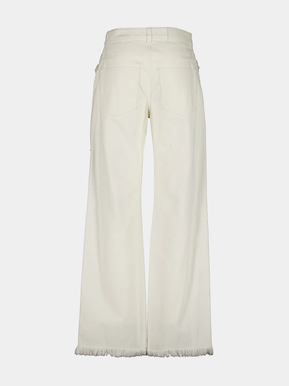 Mascarpone Frayed Straight-Leg Jeans - Image 4