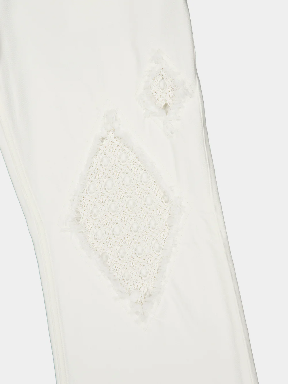 Mascarpone Frayed Straight-Leg Jeans - Image 6