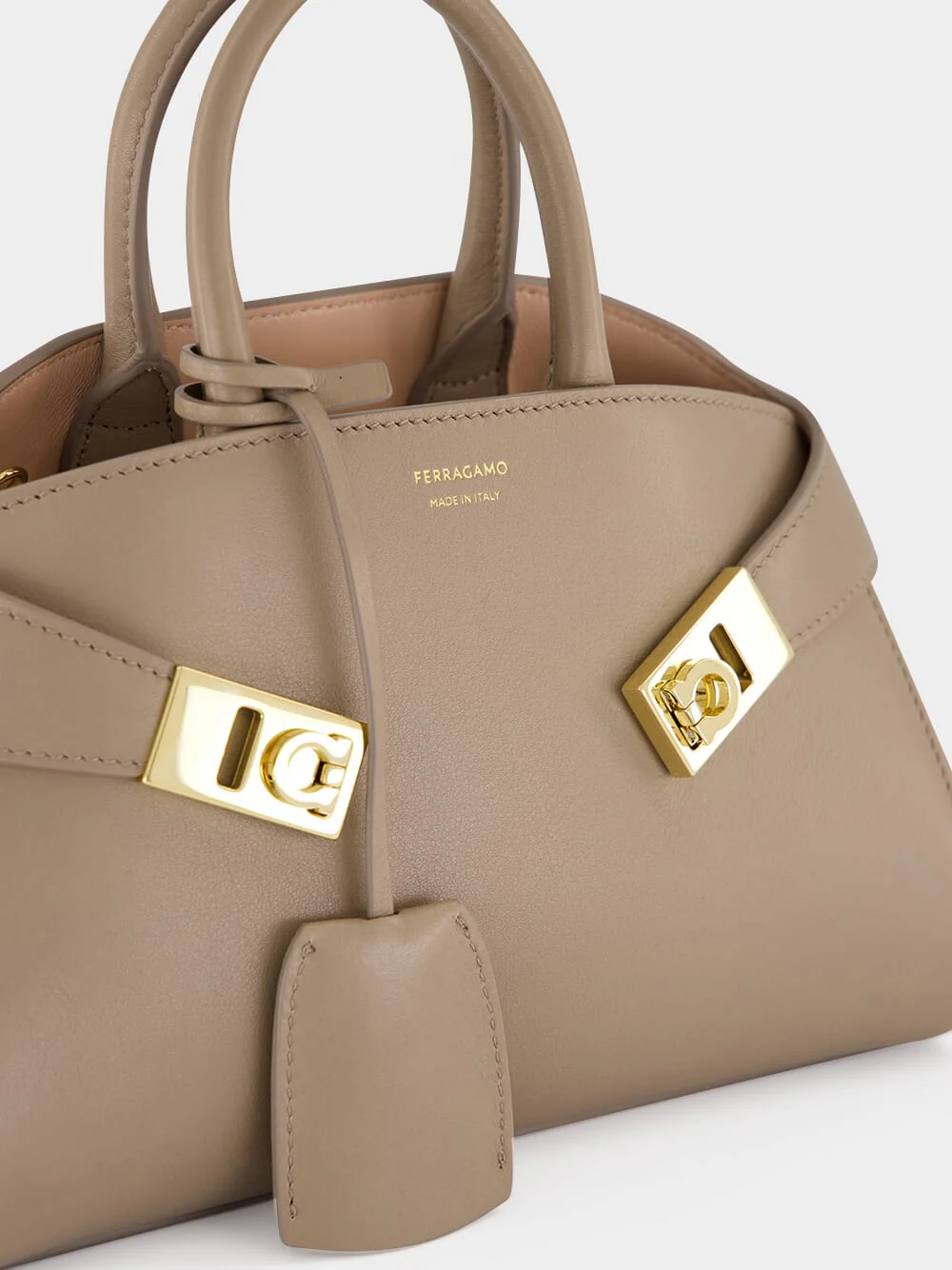 Warm Taupe Extra Small Hug Handbag - Image 7