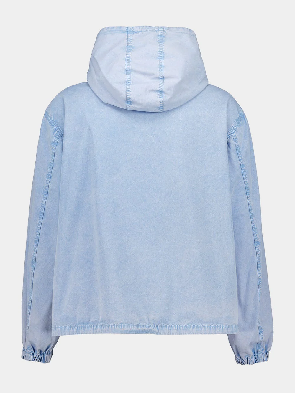 Washed Denim Off Duty Blouson Jacket - Image 3