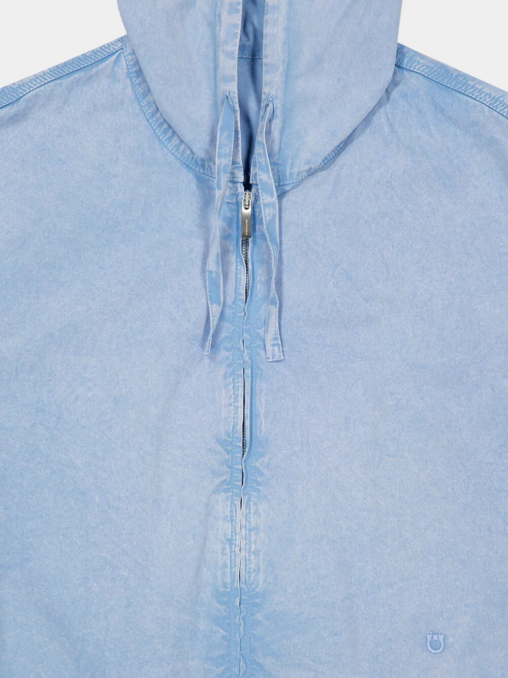Washed Denim Off Duty Blouson Jacket - Image 5