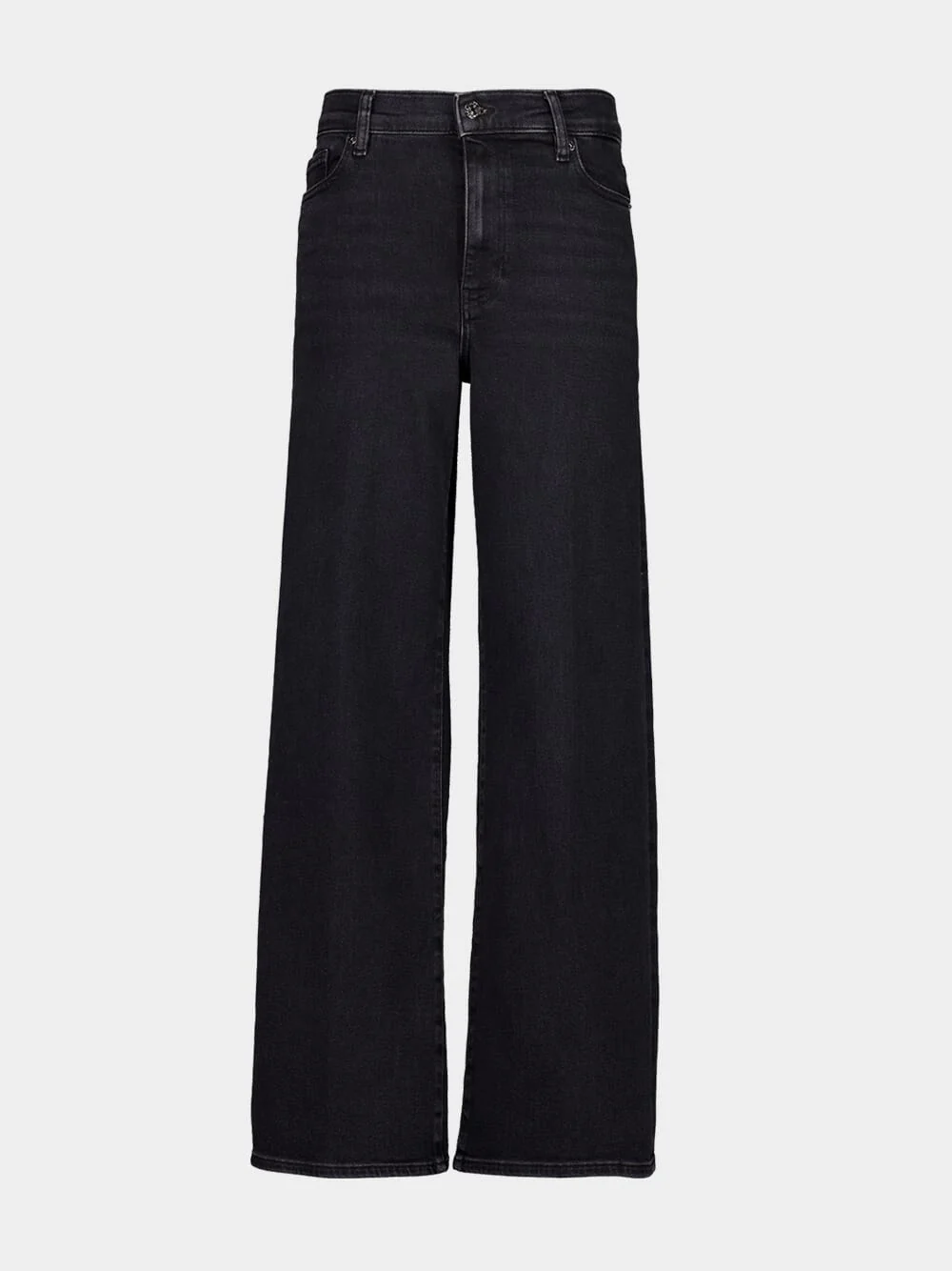 Black Le Slim Palazzo Jeans
