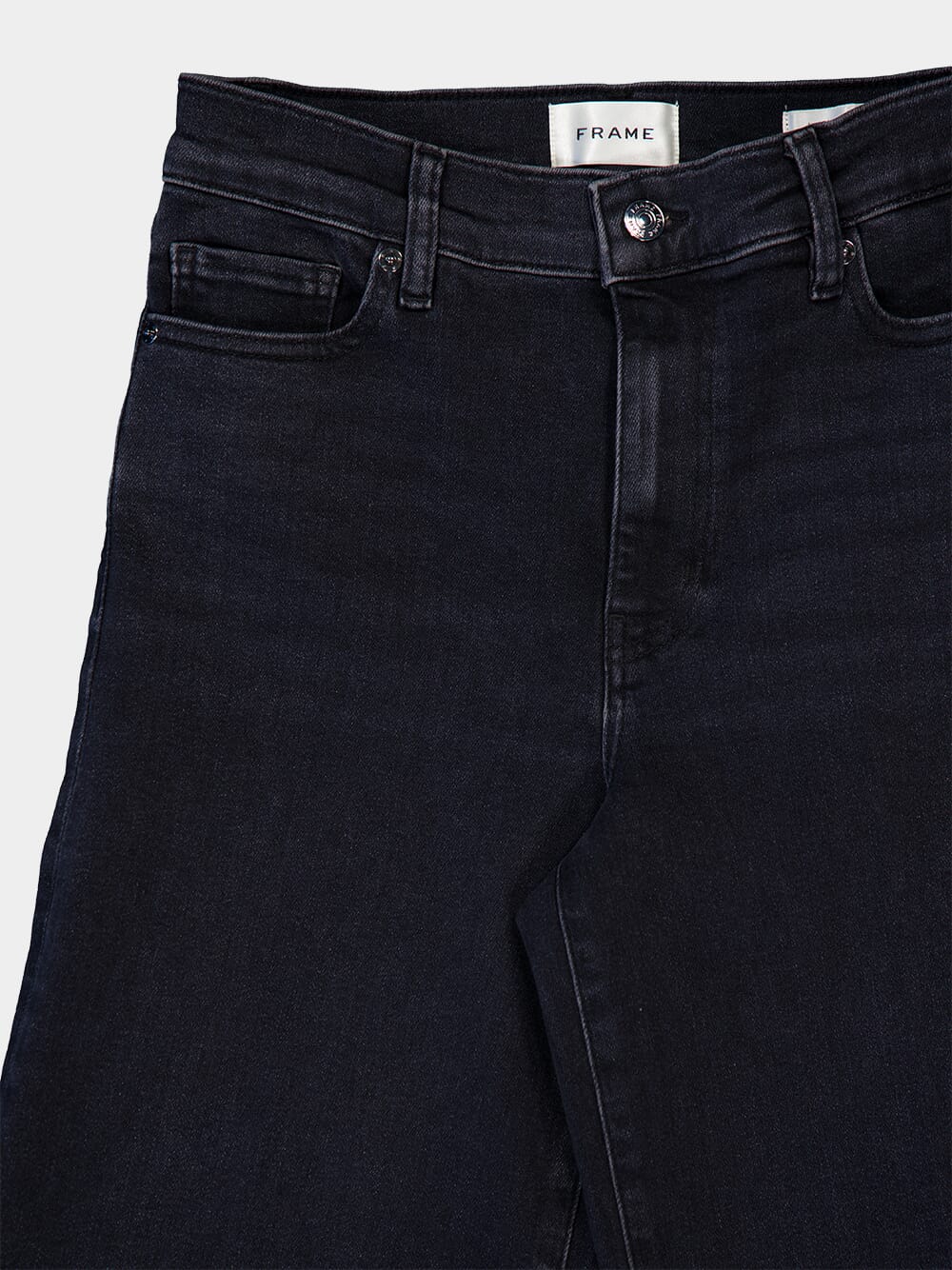 Black Le Slim Palazzo Jeans - Image 3