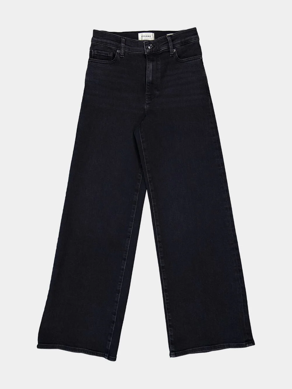 Black Le Slim Palazzo Jeans - Image 5
