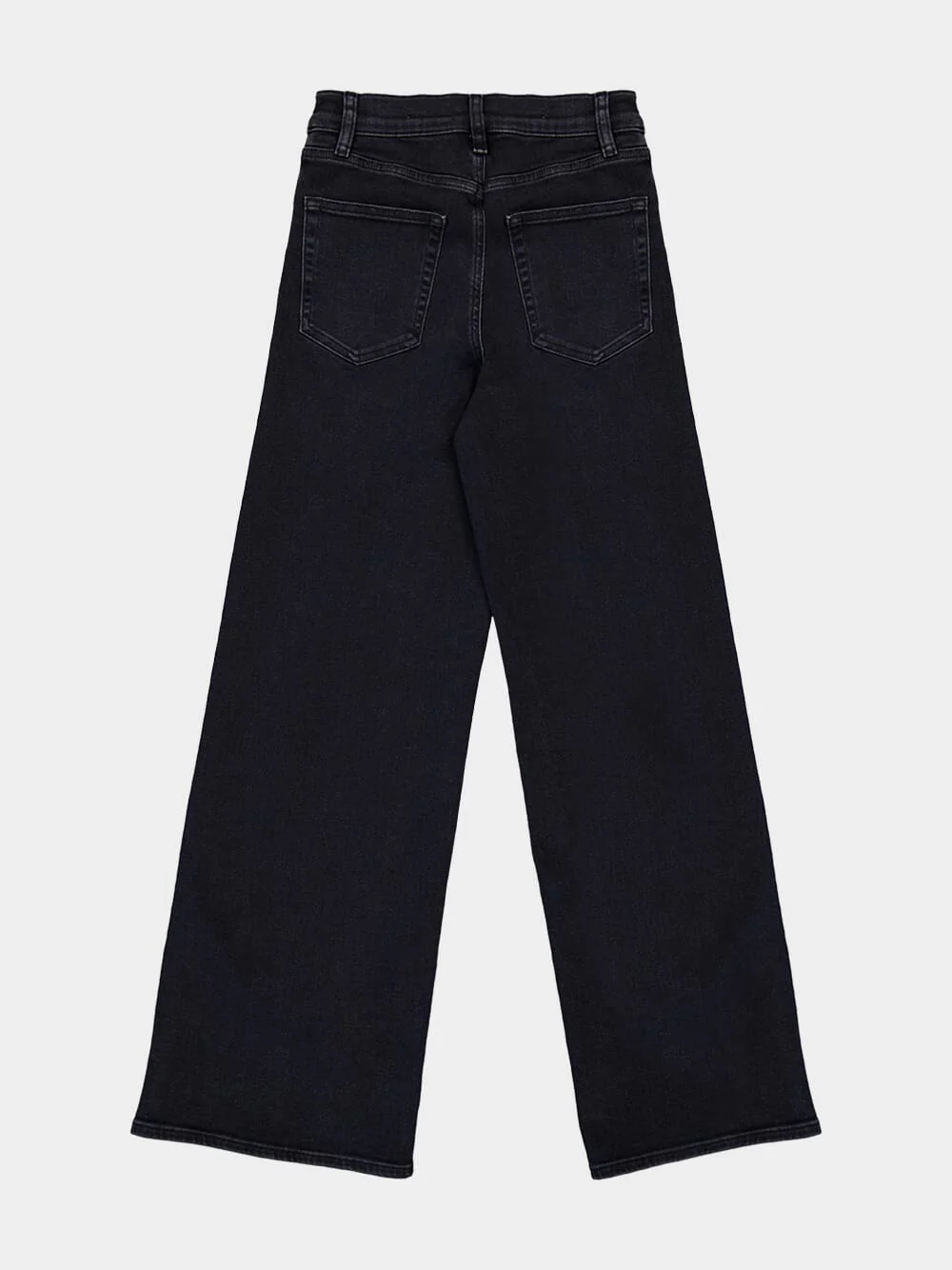 Black Le Slim Palazzo Jeans - Image 6