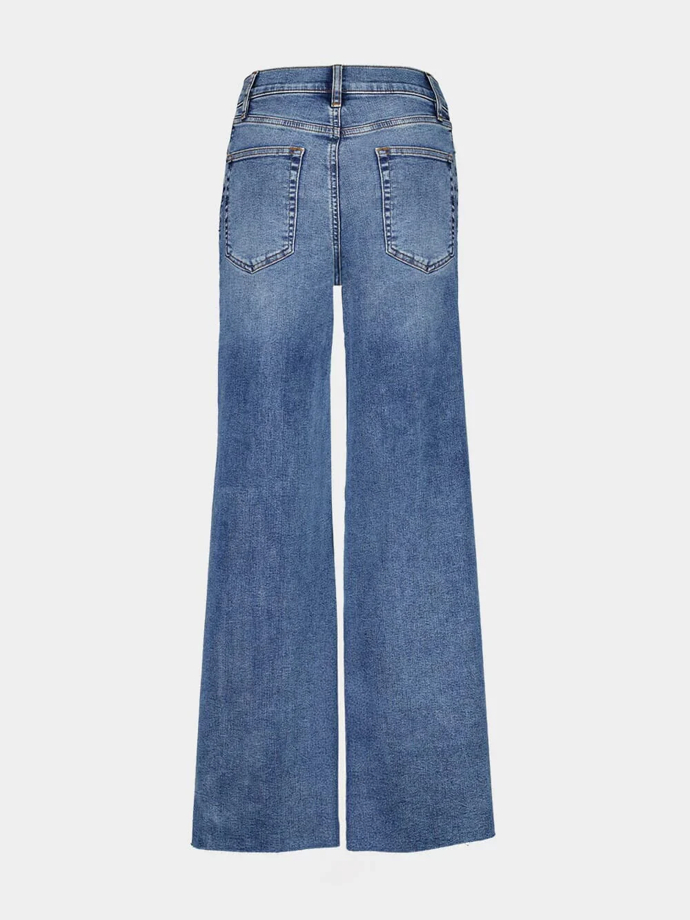 Blue Le Slim Palazzo High-Rise Jeans - Image 2
