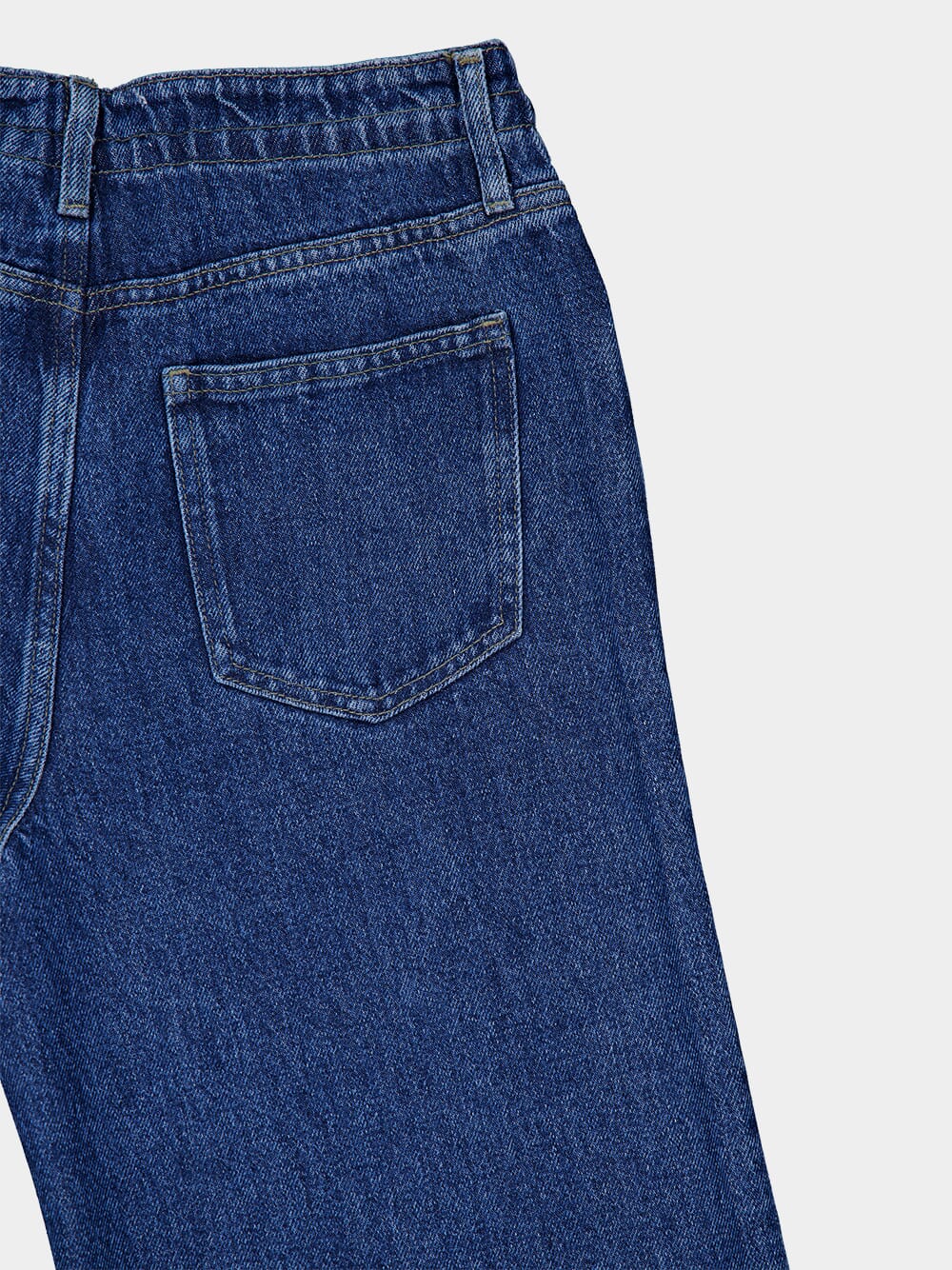 Drawstring Wide Leg Jeans - Image 6