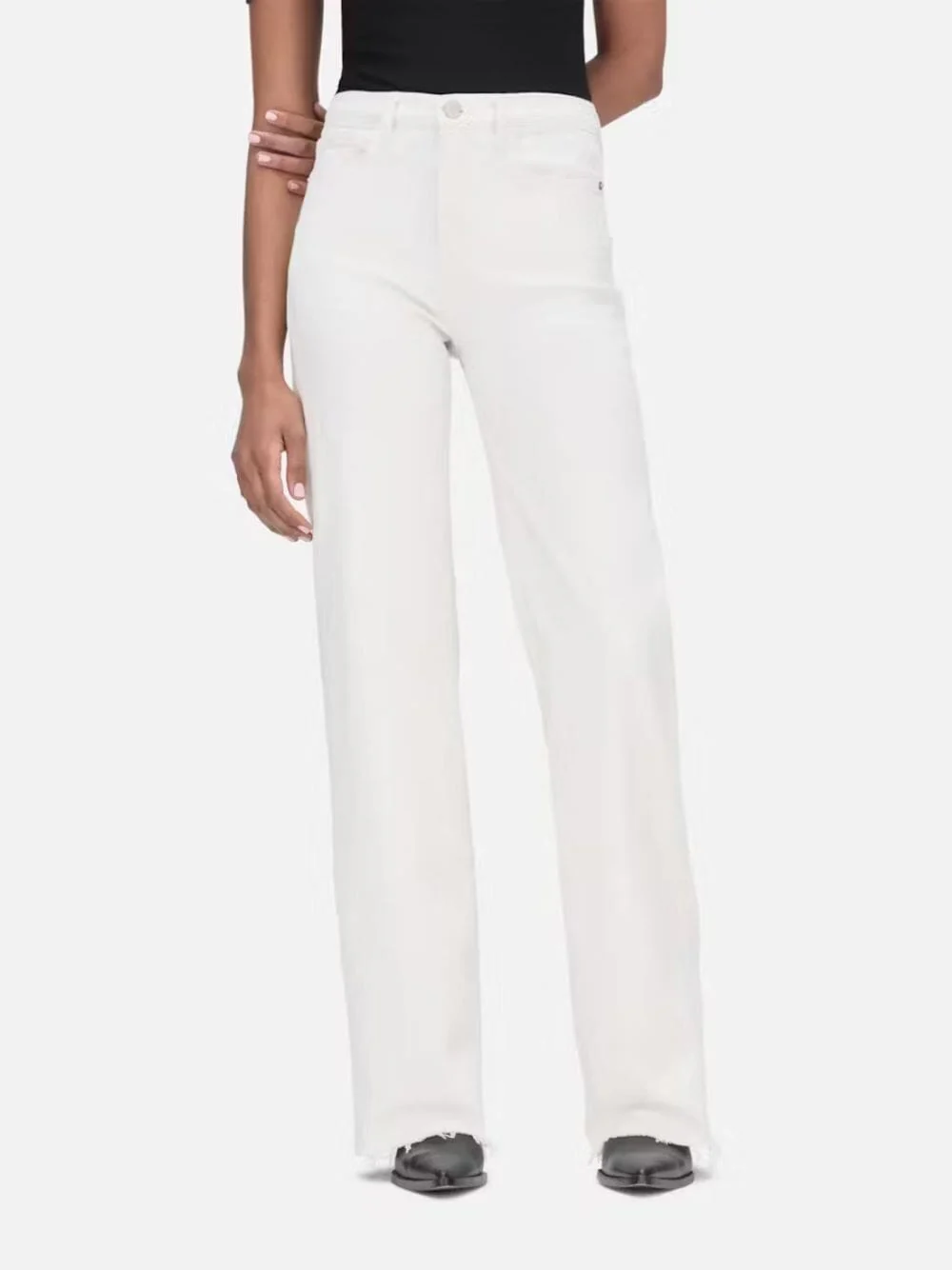 Le Jane Wide Leg Fray - Image 2