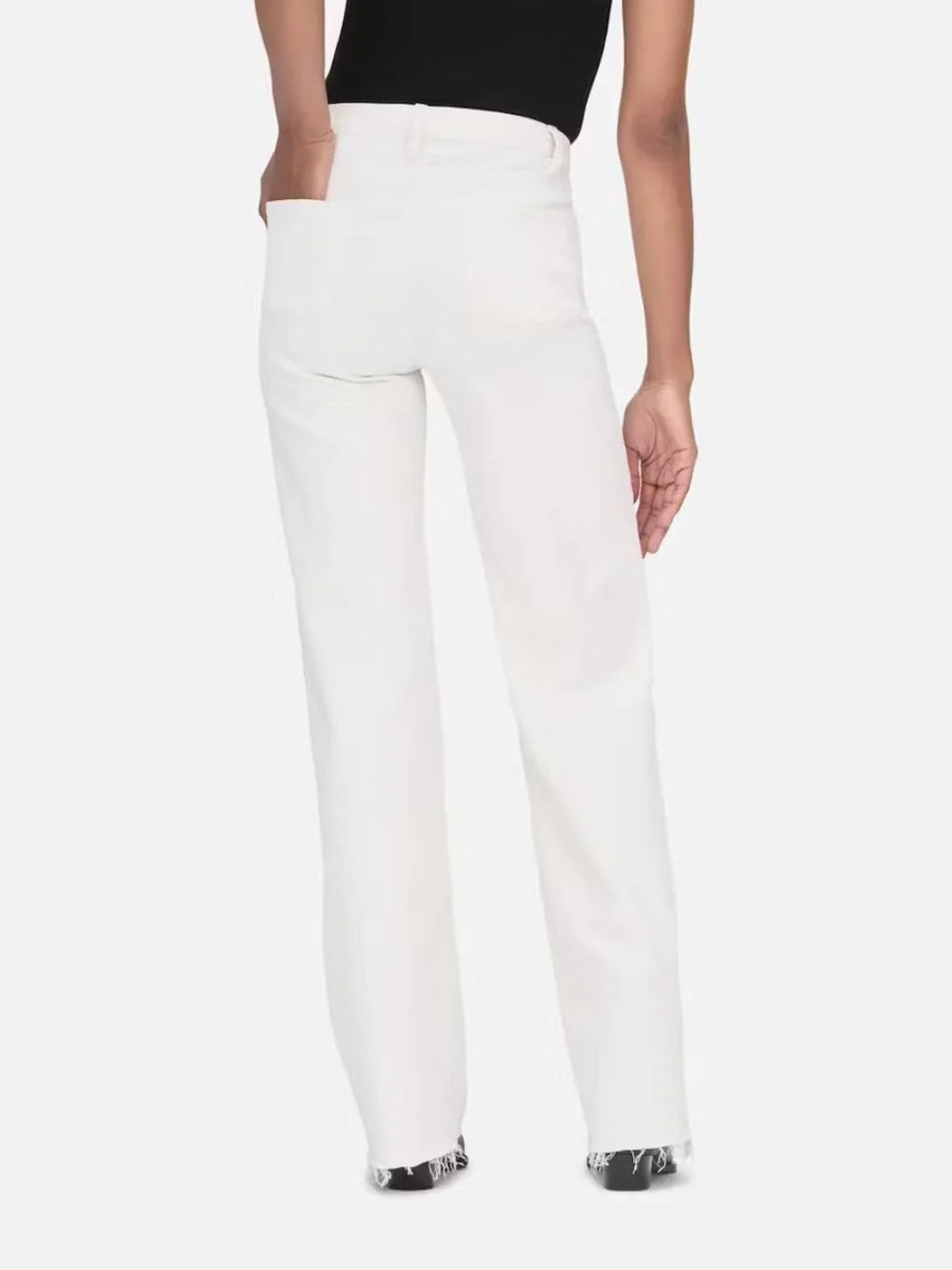 Le Jane Wide Leg Fray - Image 4