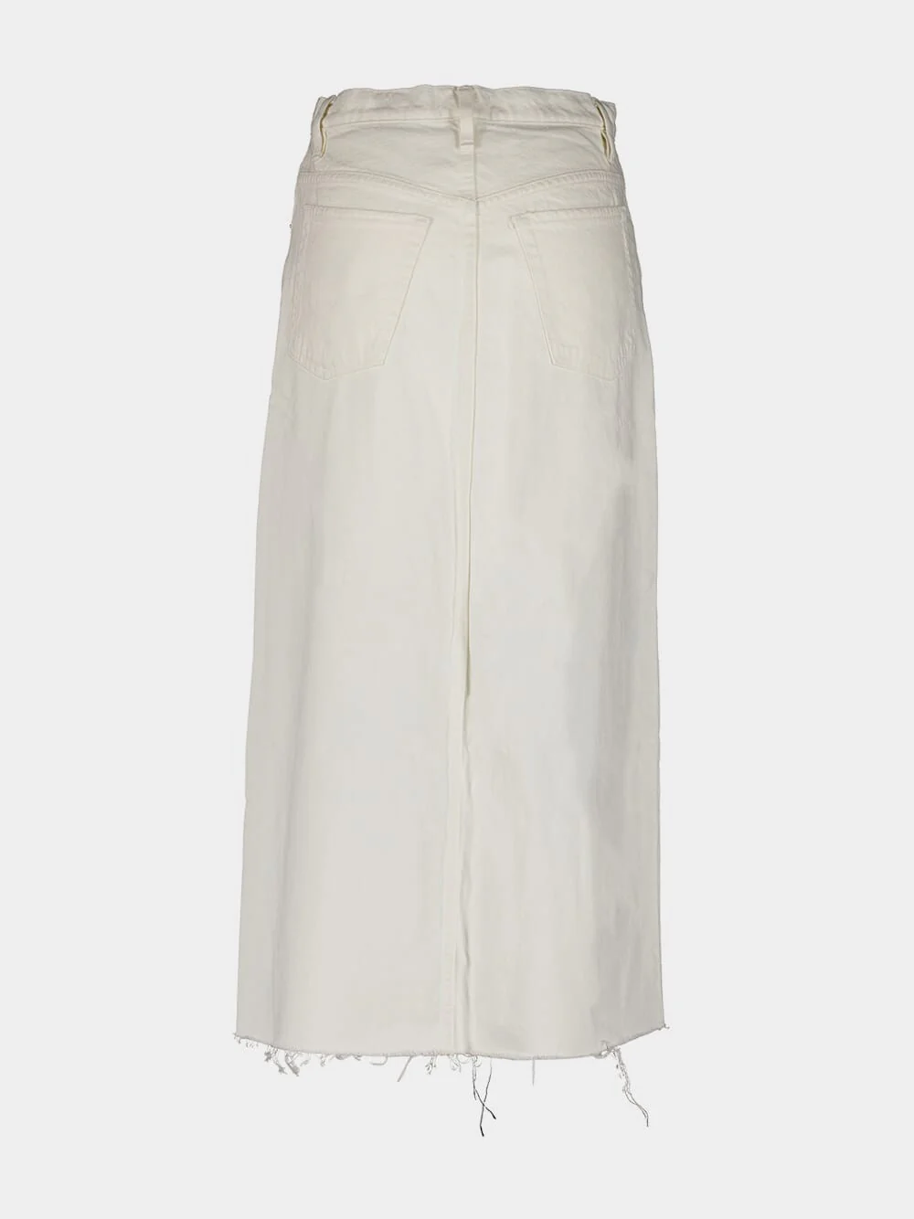 Raw Hem Midaxi Skirt - Image 2