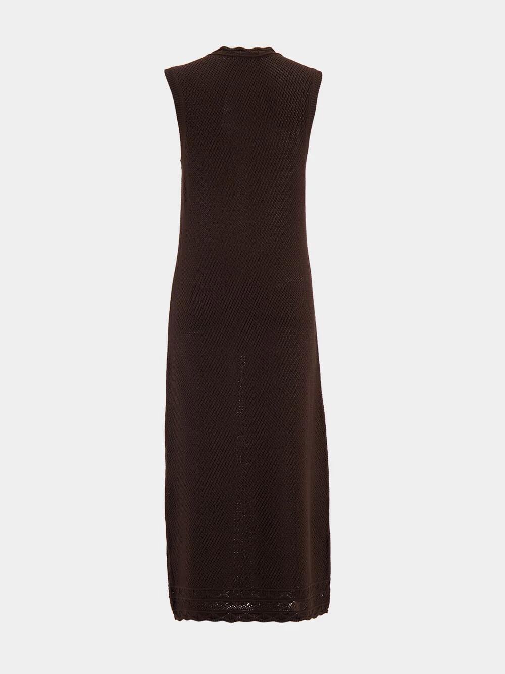 Sleeveless Knitted Maxi Dress - Image 2