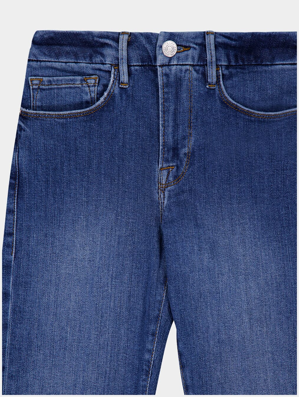 Cropped-Leg Flared Jeans - Image 3