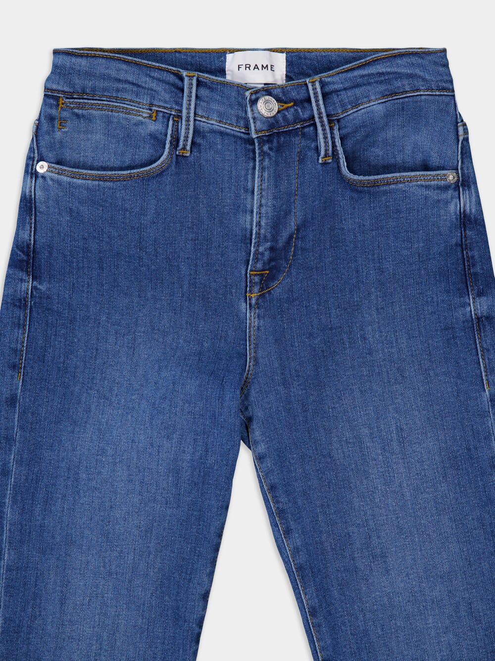 Denim Cotton Trousers - Image 3