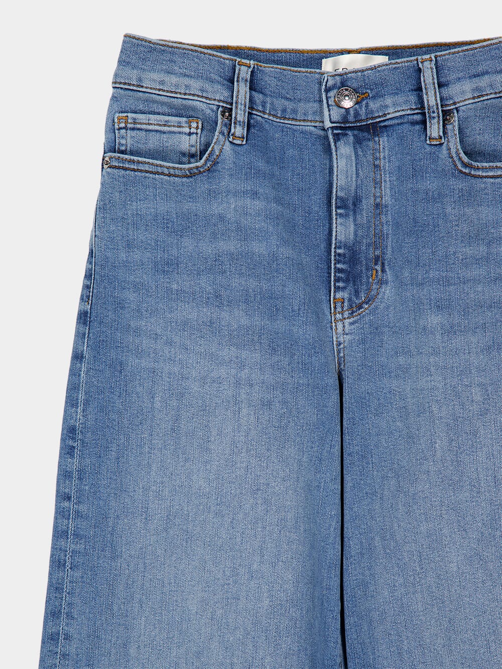 Gossamer Blue Le Slim Palazzo Jeans - Image 3
