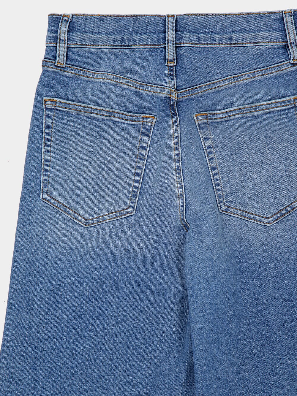 Gossamer Blue Le Slim Palazzo Jeans - Image 4