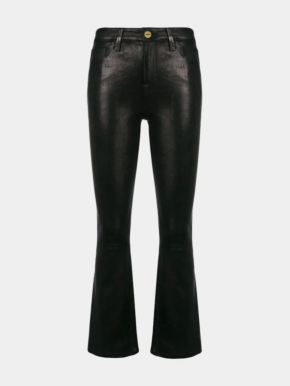 Black Le Crop Mini Boot Trousers