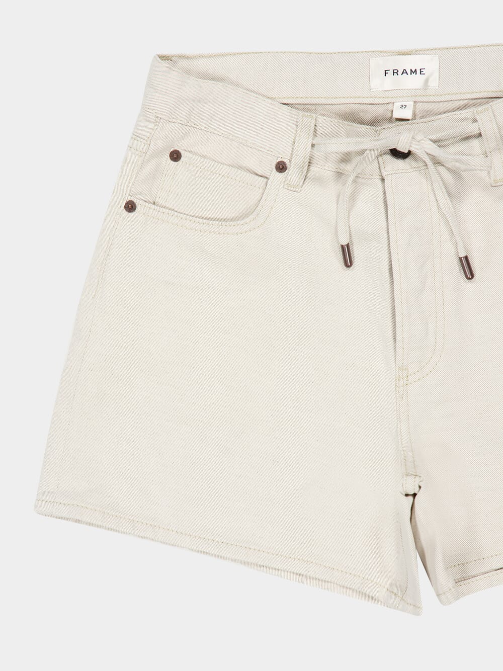 Natural Ecru The Off Duty Long Shorts - Image 3