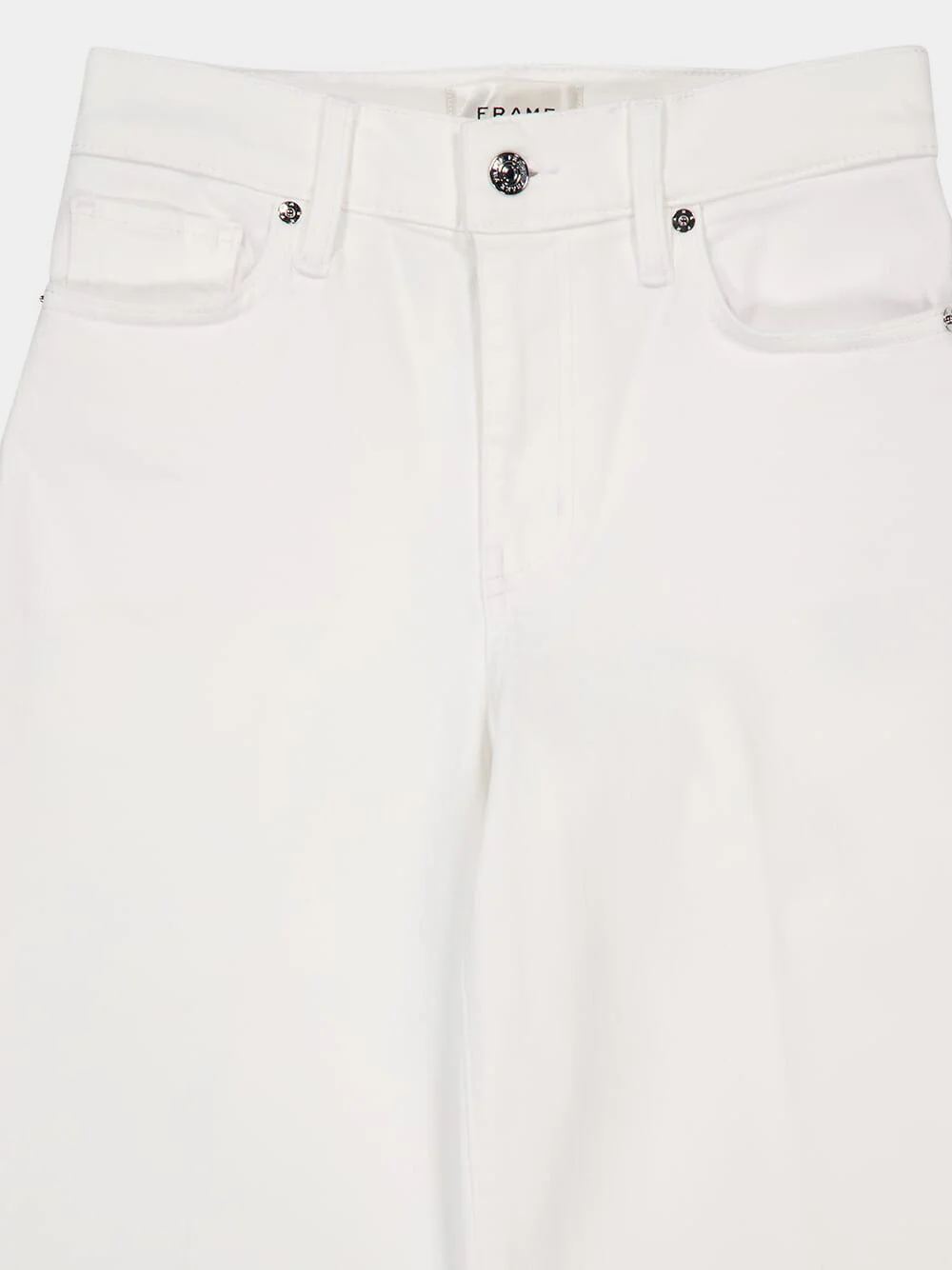 White Le Slim Palazzo Jeans - Image 3