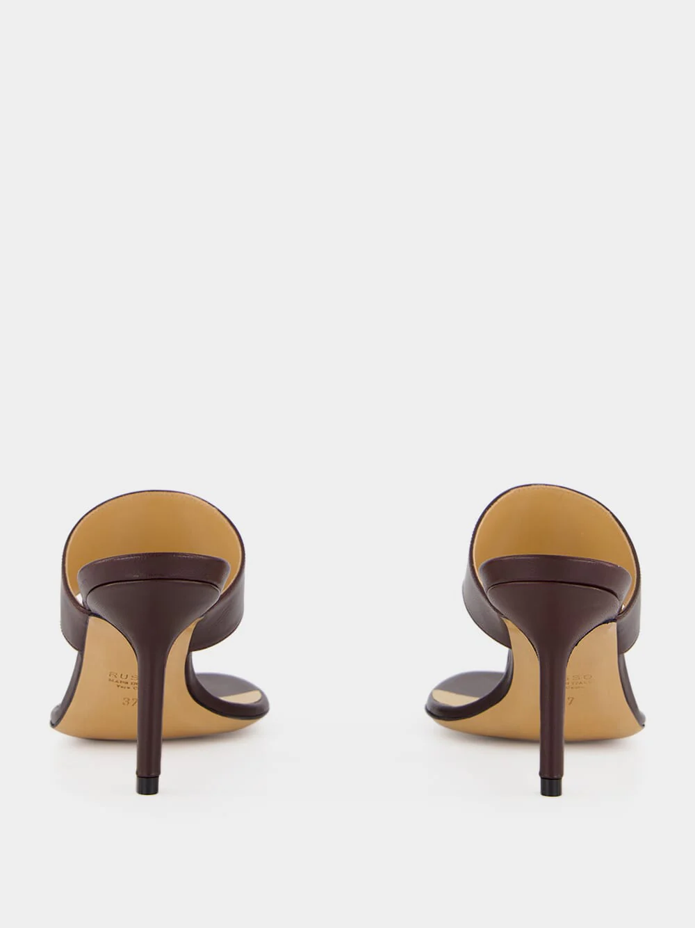 Bordeaux Thongs Sandal in Kid Leather - Image 5