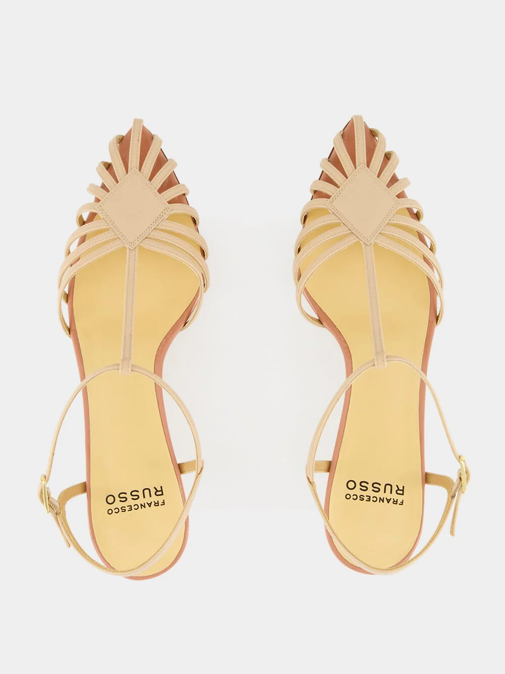 Powder Cage Sandals in Patent Leather - Image 4