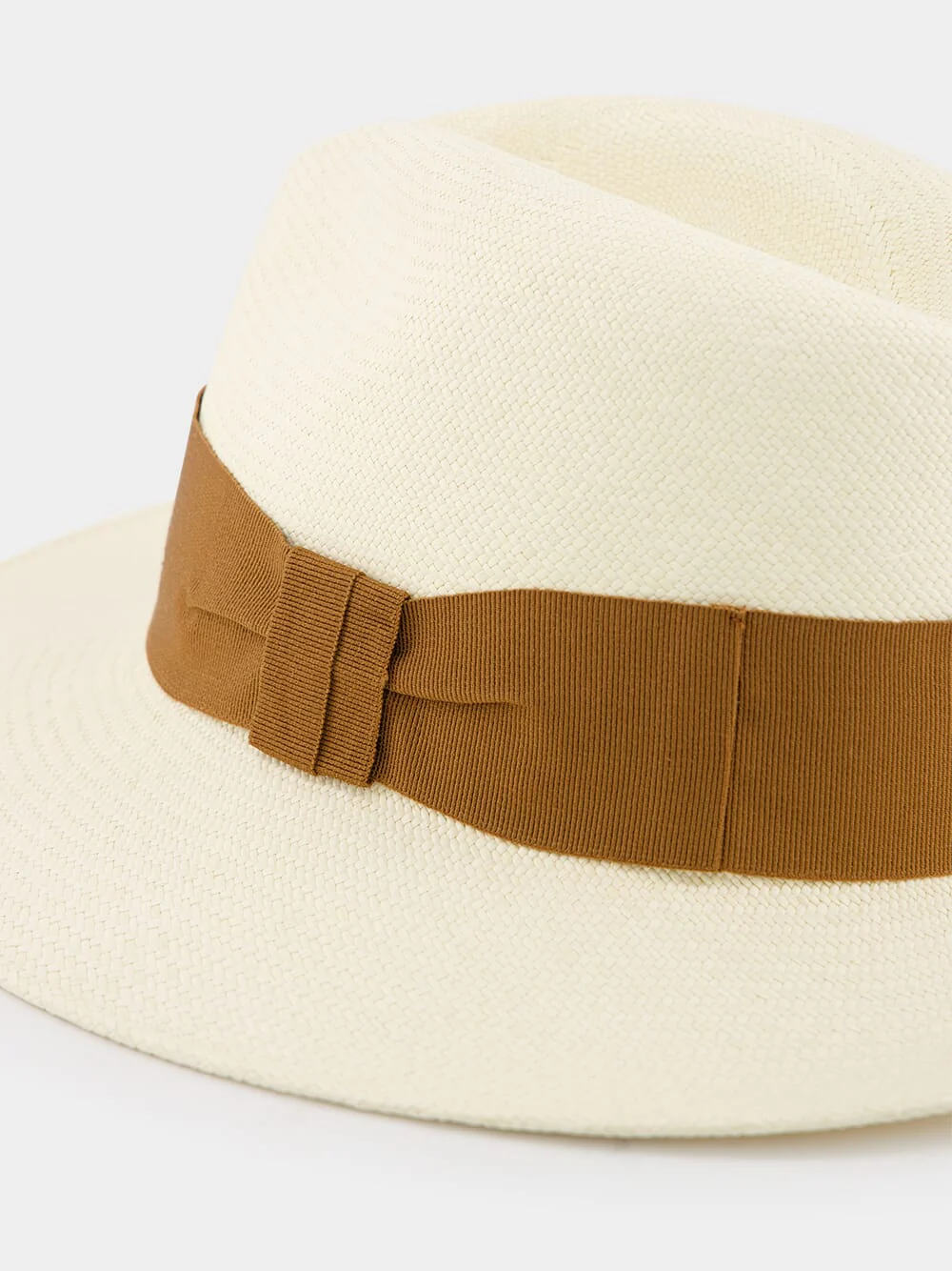 Rafael Handcrafted Brown Panama Hat - Image 3