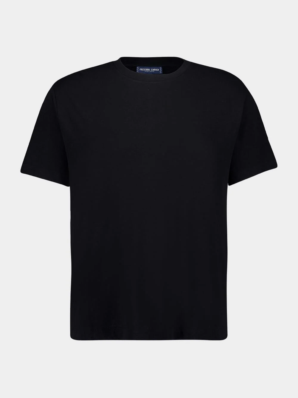Black Dinis Cotton-Linen T-Shirt