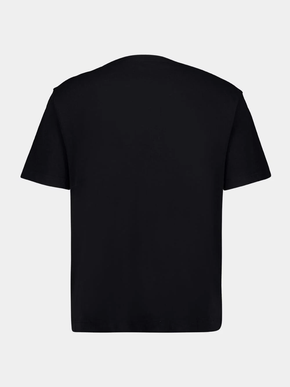 Black Dinis Cotton-Linen T-Shirt - Image 2