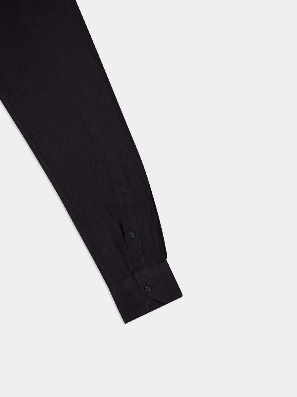 Antonio Black Linen Shirt - Image 5